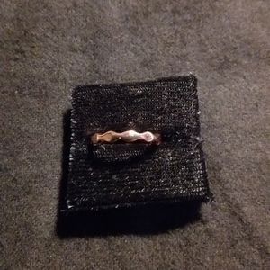 Scalloped Edge Toe Ring